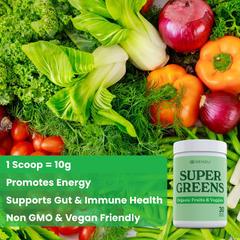 Super Greens Blend of Organic Fruits & Veggies
