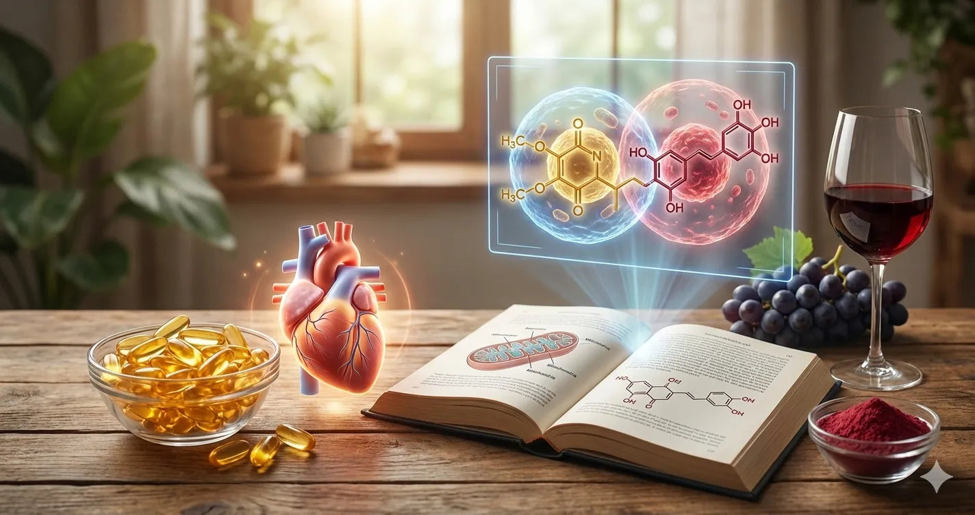 The Ultimate Cellular Protection Duo: How CoQ10 and Resveratrol Work Together for Anti-Aging