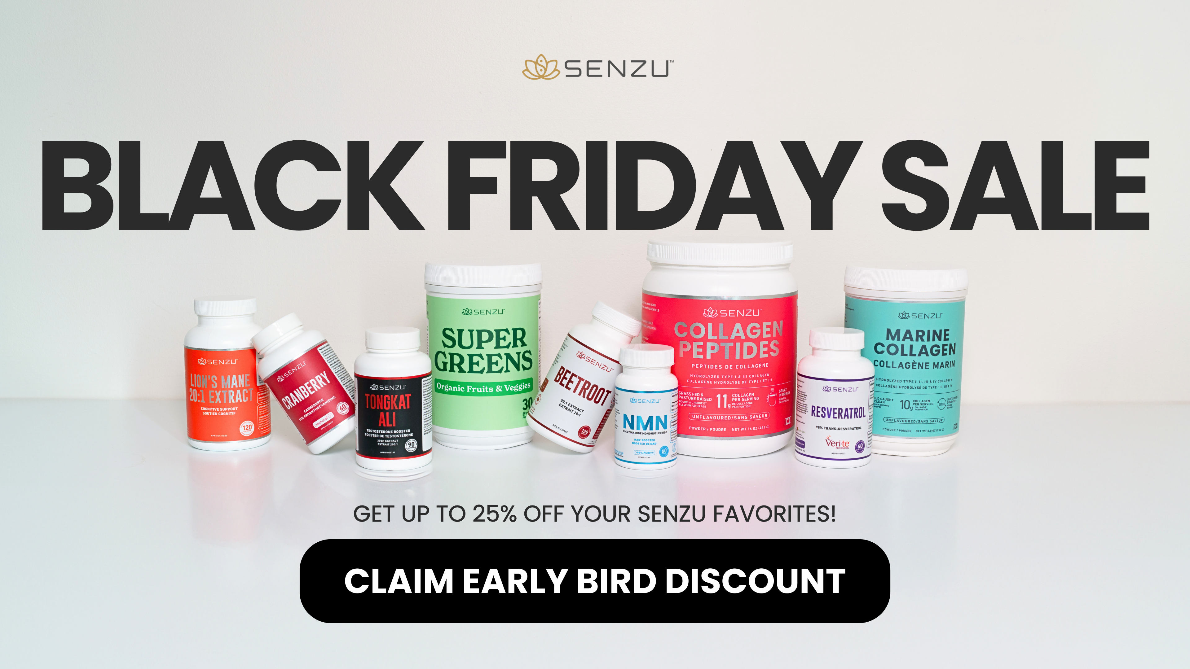 Senzu Health Black Friday Cyber Monday Sale 2024