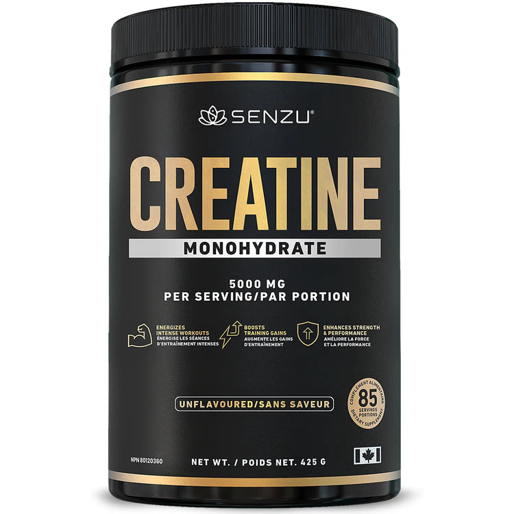 Senzu Health Best Creatine Monohydrate Powder Canada