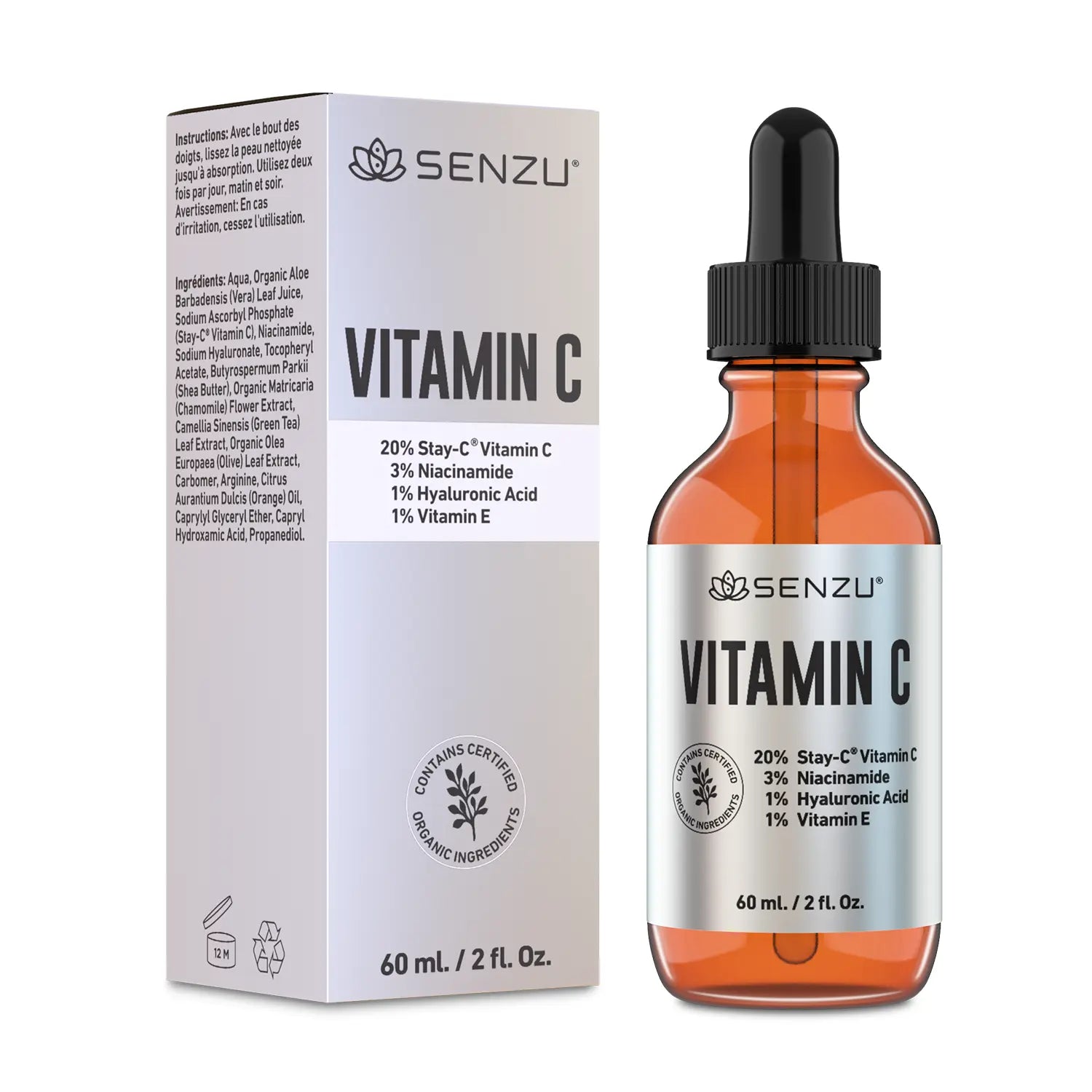 Vitamin C Facial Serum – Senzu Health
